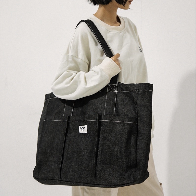 TÚI VẢI CARRYALL OVERSIZED TOTEBAG