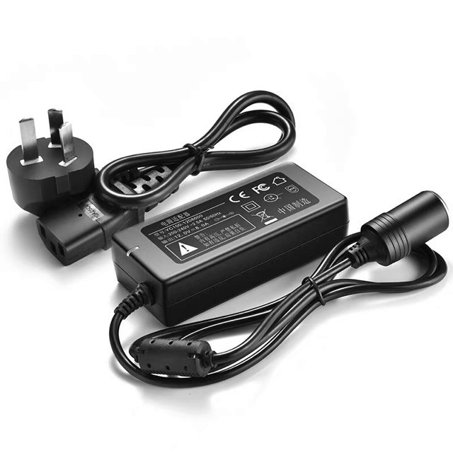 Bộ chuyển đổi nguồn 220v sang 5A-12V CZ60W (Retoanquoc) dùng cho tẩu sạc oto