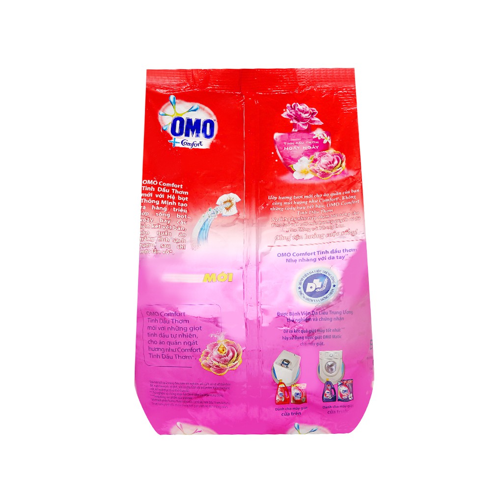 Bột giặt OMO Comfort tinh dầu thơm ngất ngây 4.1kg