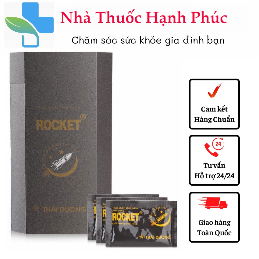 Thực phẩm bảo vệ sức khỏe ROCKET hằng ngày Sao Thái Dương 30 gói