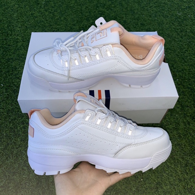 Giày thể thao fila trắng nữ hàng 1:1