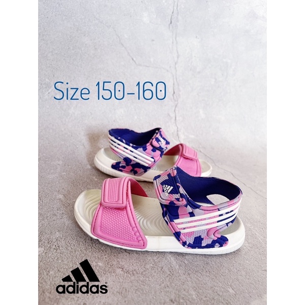 Giày 2hand cho bé gái Adidas sandal Akwah 9 giày si trẻ em