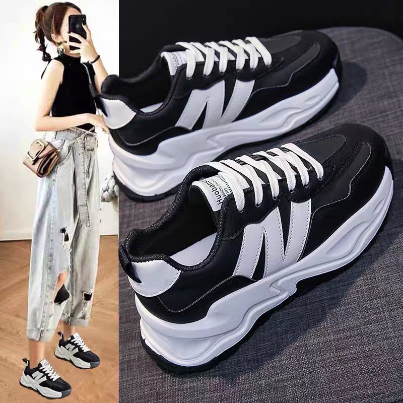 Giày thể thao nữ NEW BALENC độn đế 4p siêu Hot