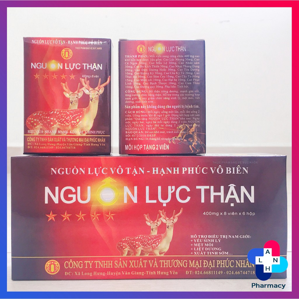 NGUỒN LỰC THẬN - Hỗ trợ điều trị nam giới yếu sinh lí, mệt mỏi, liệt dương, xuất tinh sớm. | Thế Giới Skin Care
