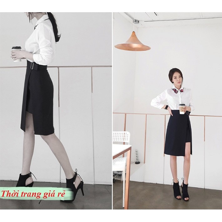 Chân Váy Tà Lệch Halona