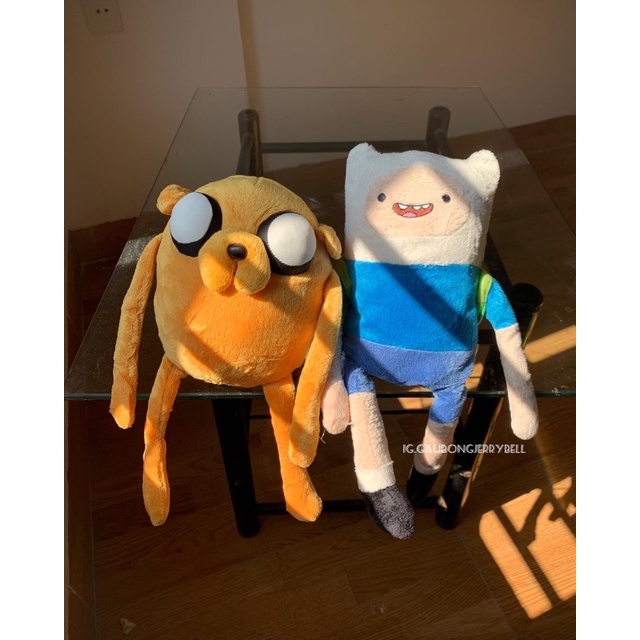 Gấu bông nhân vật hoạt hình Adventure Time Jake Finn Bmo Chính Hãng Cartoon Network