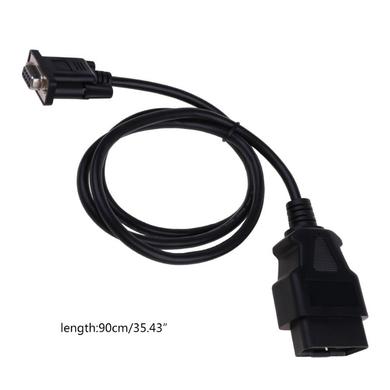 Cáp Chuyển Đổi OBD2 16Pin Sang DB9 RS232 Chuyên Dụng Cho Xe Hơi