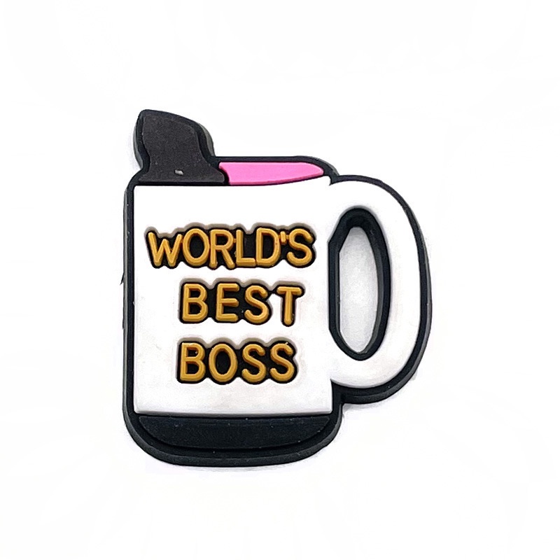 Phụ Kiện Trang Trí Giày Bằng PVC Hình Hoa Vui Nhộn