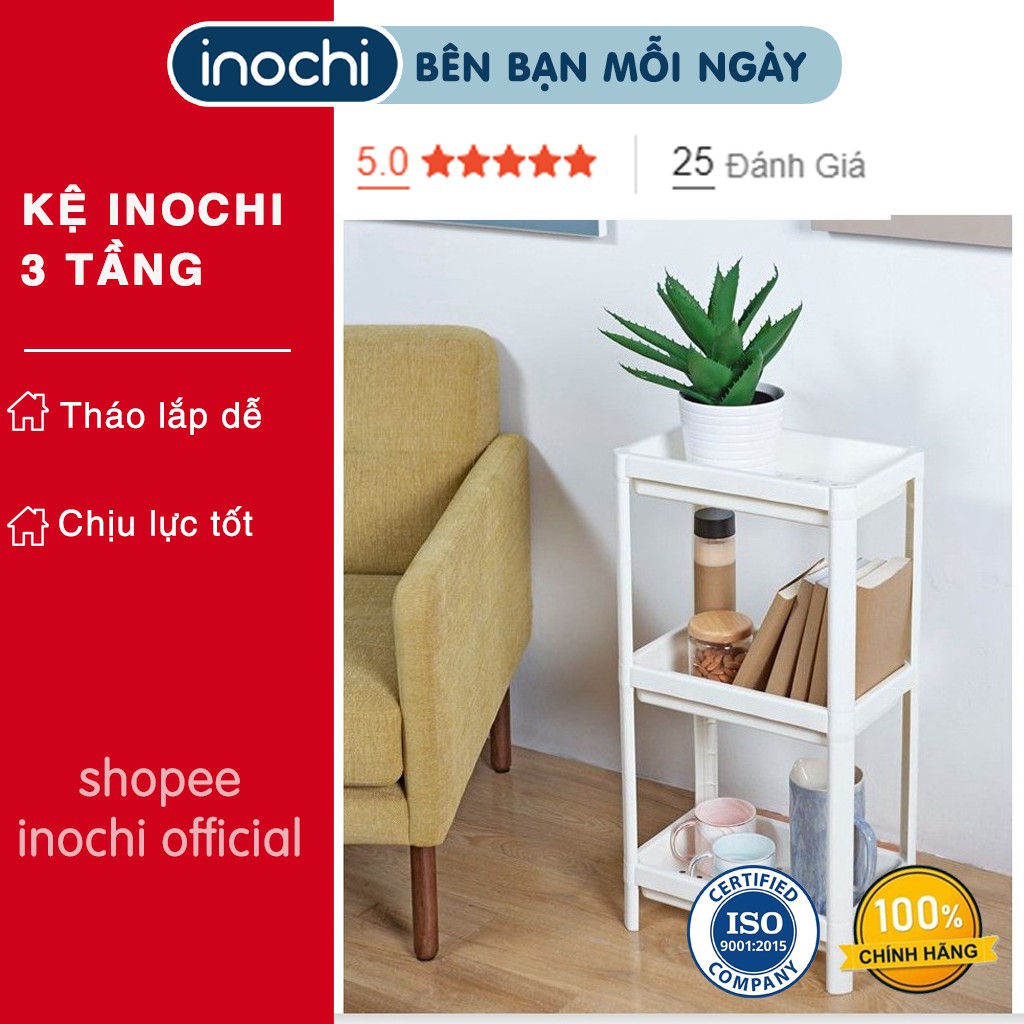 Kệ đa năng 3/4 tầng Tokyo Inochi - Kệ phòng khách, nhà tắm, nhà bếp tiện dụng - Phong cách tối giản, Thiết kế tinh tế