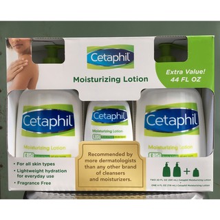 BỘ SỮA DƯỠNG THỂ CETAPHIL MOISTURIZING LOTION MỸ 1300ml