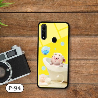 Ốp lưng kính 3D Oppo A31 2020-cute