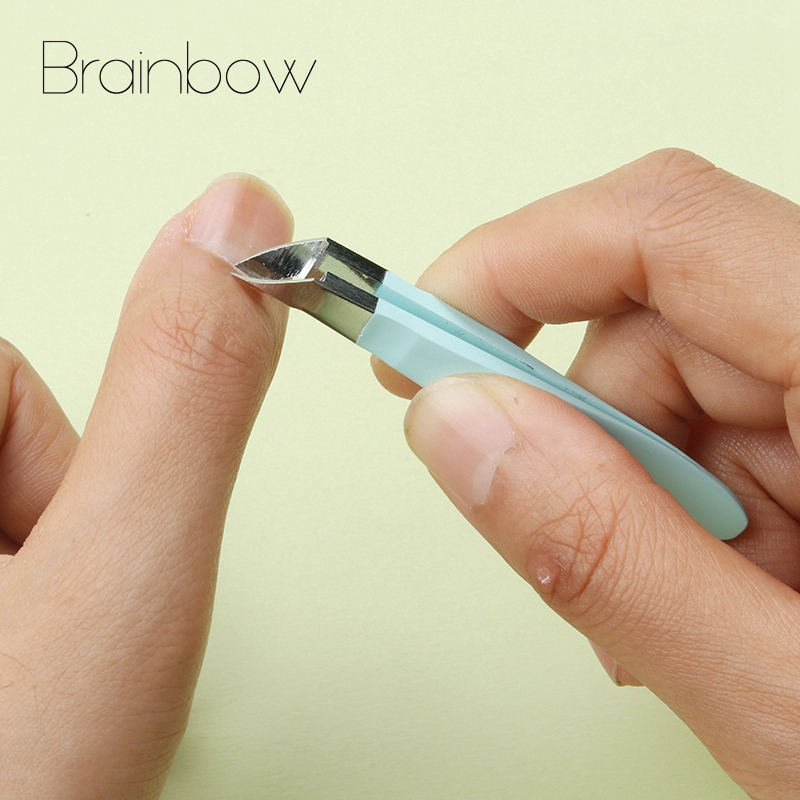 Nhíp loại bỏ da chết Brainbow chuyên dụng cho móng tay móng chân