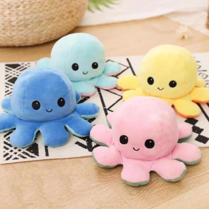 Bạch Tuộc Cảm Xúc 2 Mặt Size 30cm Siêu Dễ Thương