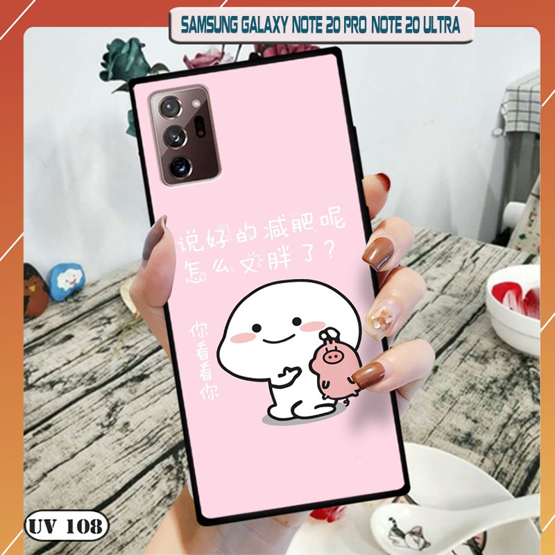 Ốp lưng điện thoại Samsung Galaxy Note 20 Ultra - lưng nhám viền dẻo