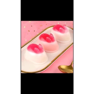 THẠCH HÌNH THỎ VỊ HOA QUẢ SIÊU CUTE