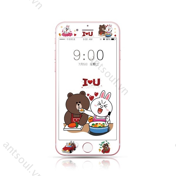 Kính cường lực bảo vệ màn hình thích hợp cho iPhone 6 8 6s 7 Plus Se2 8plus 6plus 7plus