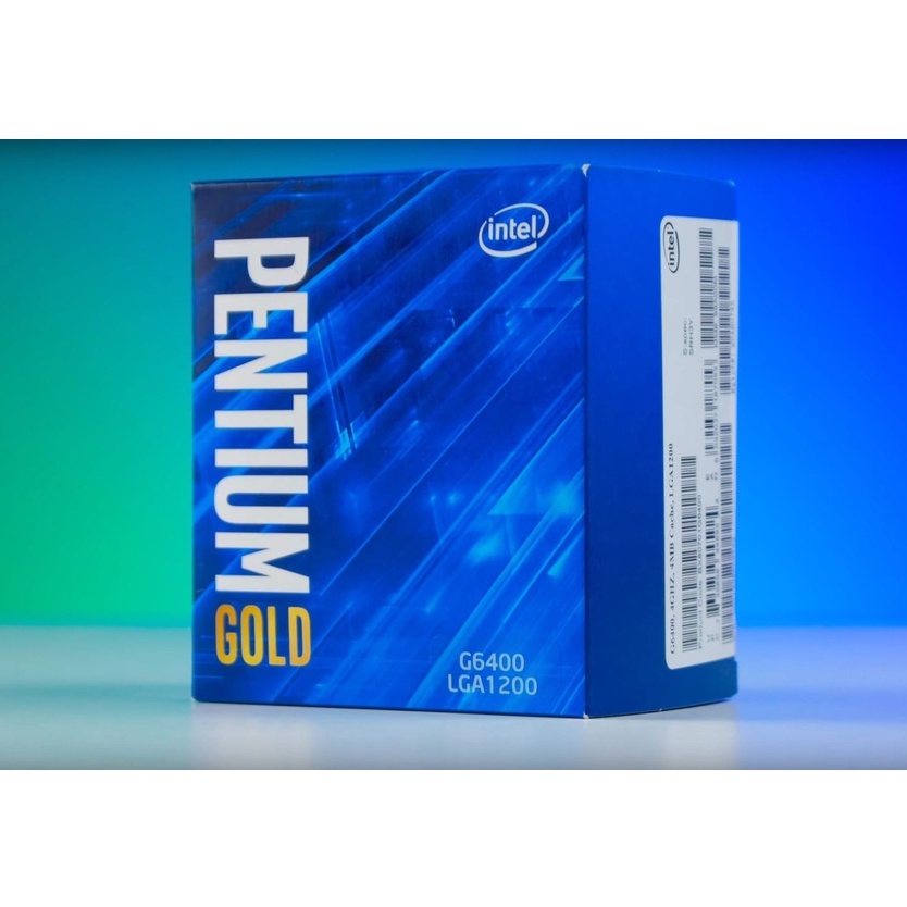 CPU Intel Pentium Gold G6400 (4.0GHz, 2 nhân 4 luồng, 4MB Cache, 58W) – SK LGA 1200