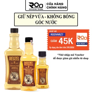 Gel dưỡng tóc tạo phồng gốc nước reuzel grooming tonic ít bóng, omega 9 bảo vệ tóc