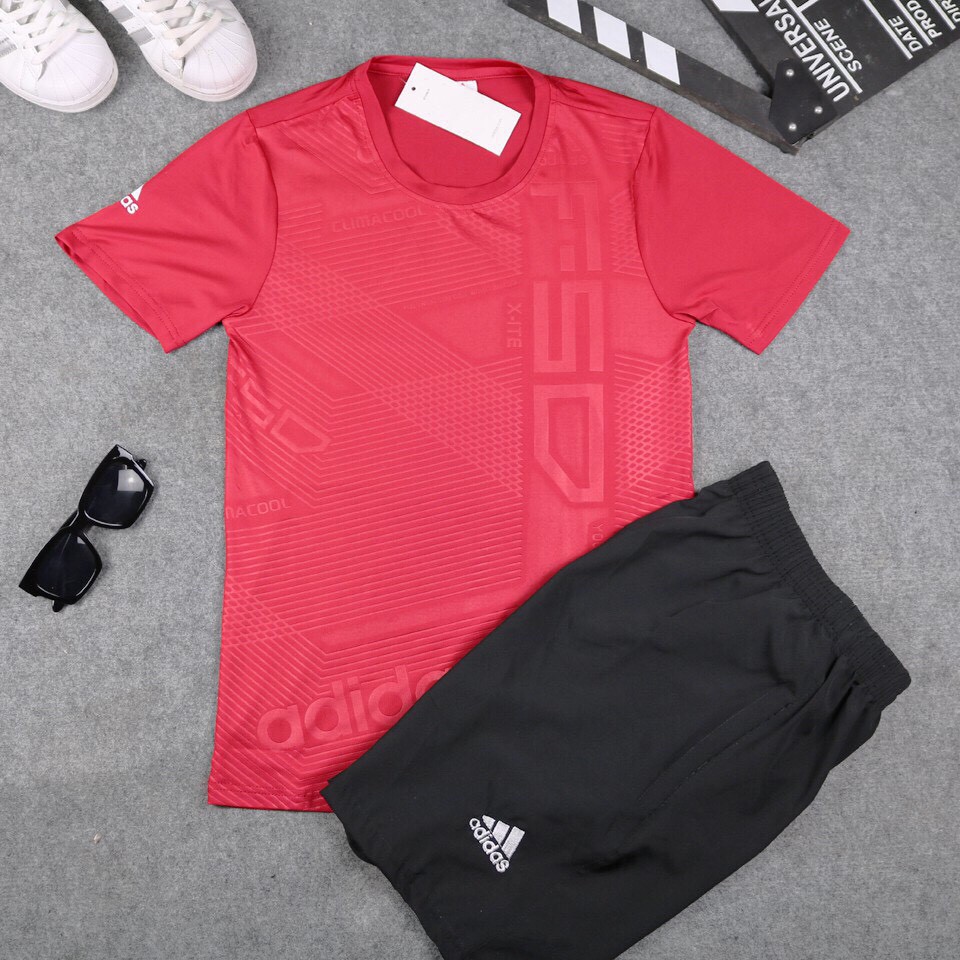 Bộ Quần Áo Thể Thao Nam Cổ Tròn Ép Vân Cao Tần F50 Siêu Đẹp | BigBuy360 - bigbuy360.vn