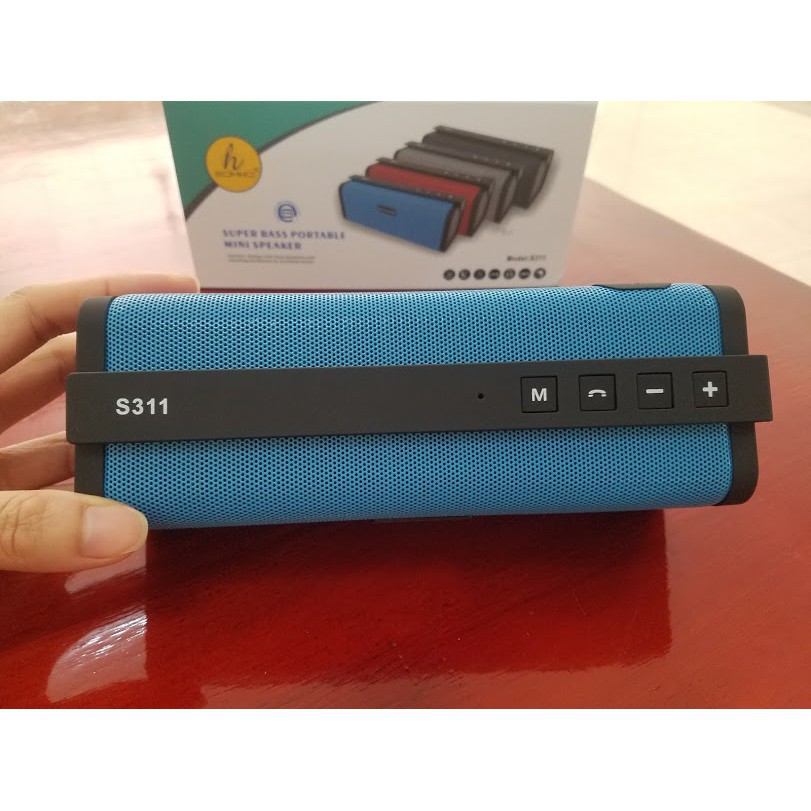 Loa bluetooth mini Speaker S311 thiết kế hiện đại, âm thanh sống động | BH 6 tháng