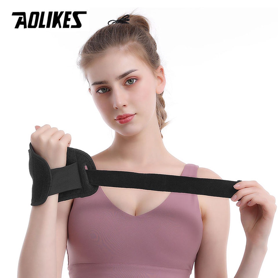 Aolikes Đai Bảo Vệ Ngón Tay Cái Giảm Đau Khớp & Bong Gân Phục Hồi Chức Năng