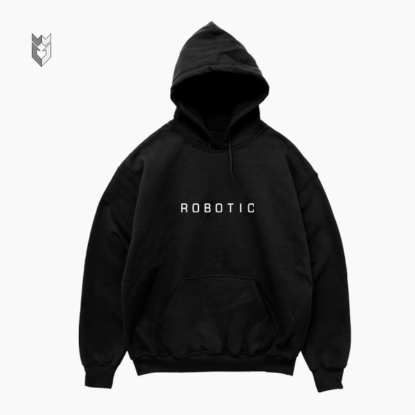 Áo hoodie nam nữ freesize gấu ROBO unisex, áo khoác dài tay vải nỉ form rộng - GW Shop