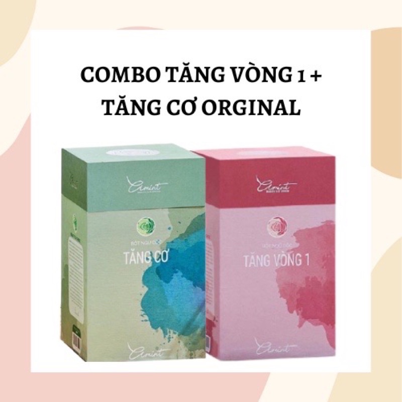 Ngũ cốc tăng vòng 1 + tăng vòng 3 Amint original (cẩm nang độc quyền + clip bài tập)