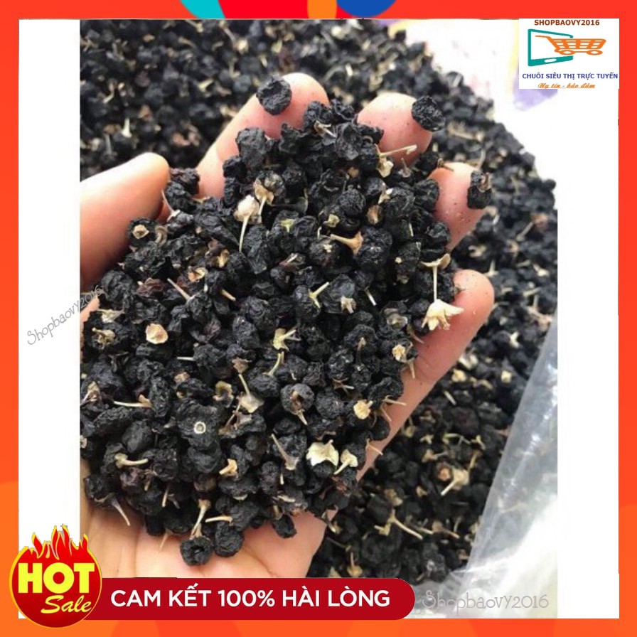 👉[FREE SHIP] Hắc kỷ tử hạt to đều 500g kỳ tử đen hàng chất lượng cao - Kỳ tử hoang dã tăng cường trường thọ