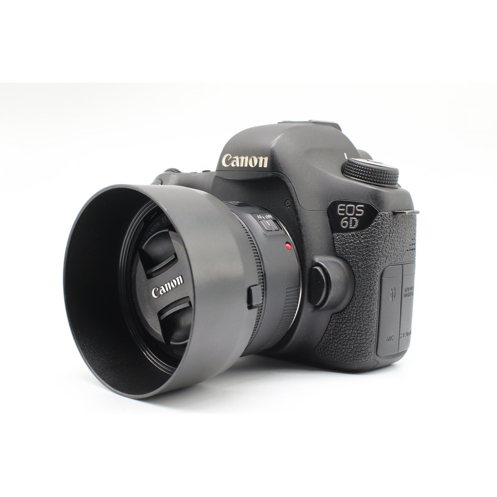 Máy ảnh Canon EOS 6D + Canon 50mm f1.8 STM
