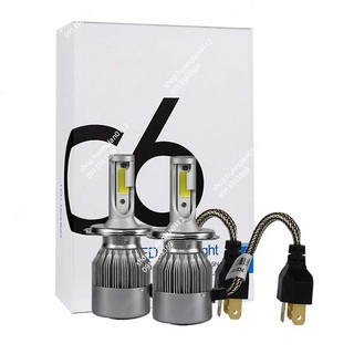 Đèn Led xe máy C6 - 2 tim