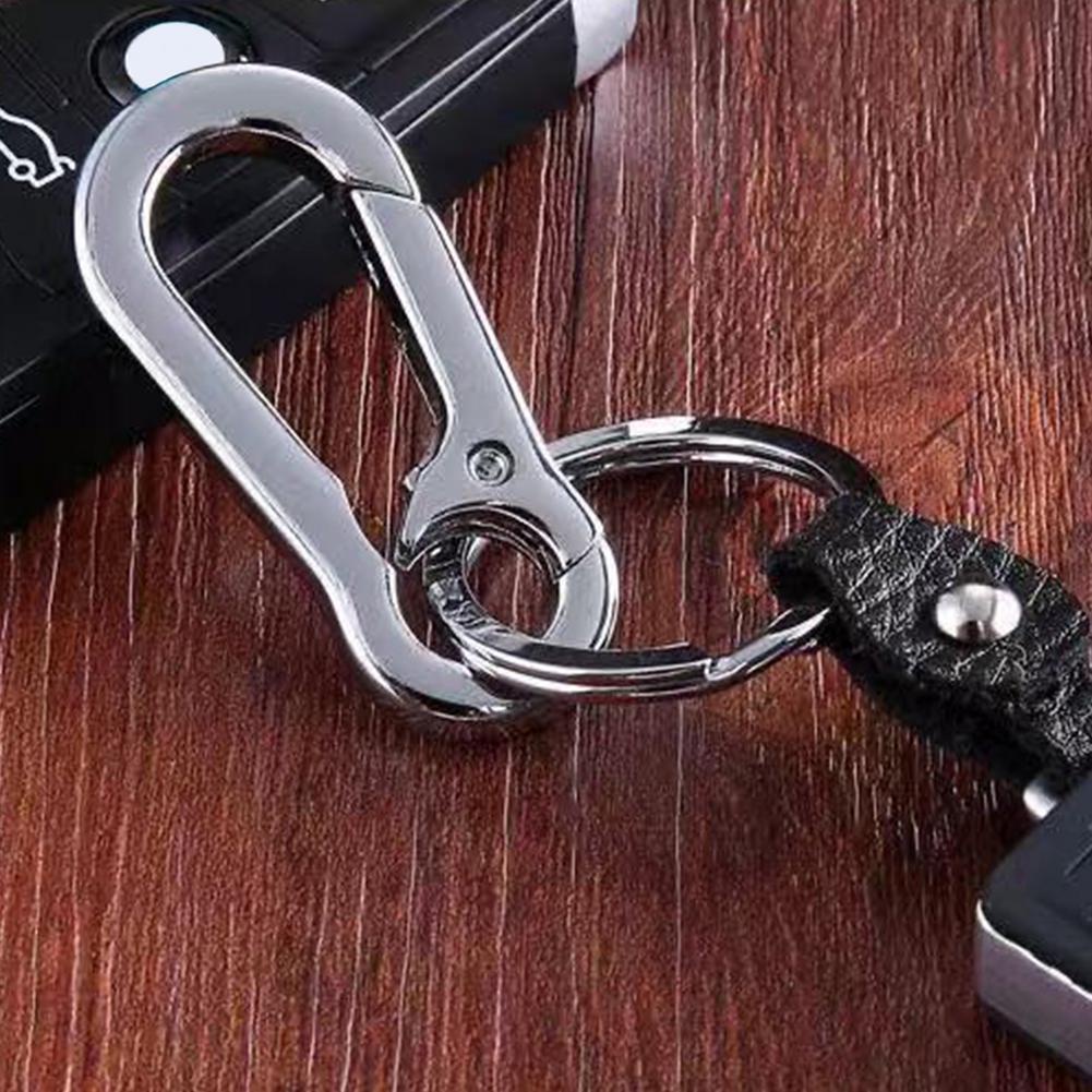 Móc Chìa Khóa Hình Dạng Fleutelhanger Eenvoudige Sterke Karabijnhaak Dùng Làm Quà Tặng Cho Nam