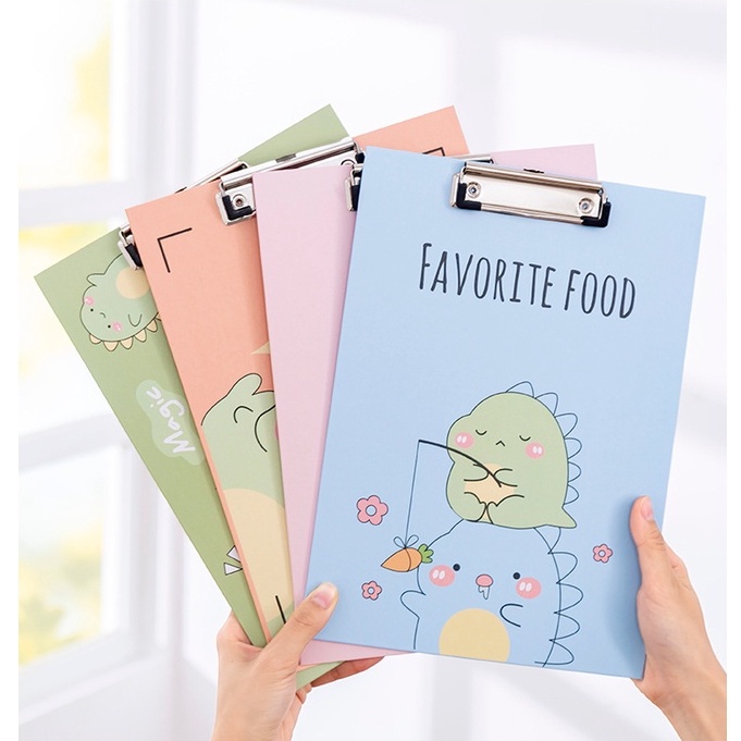 Bìa Trình Ký A4, Kẹp Giấy Tài Liệu Hình Cô Gái Siêu Cute