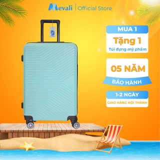 Vali kéo du lịch size 20 inch, 24 inch valy kéo mini nhựa ABS (Bảo hành 5 năm) - MÃ 358
