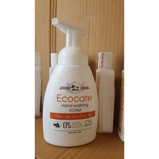 Nước rửa tay dạng bọt tinh dầu Cam Ecocare