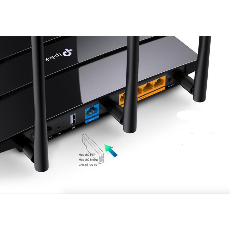 TP-Link AC 1750Mbps Gigabit 10/100/1000Mbps Bộ Phát Wi-Fi Băng tần kép - Archer C7 - Hàng Chính Hãng | BigBuy360 - bigbuy360.vn