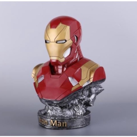 Mô hình Hulk buster kích thước 32cm, nặng 6kg,có kèm đế siêu đẹp, chất liệu cao cấp