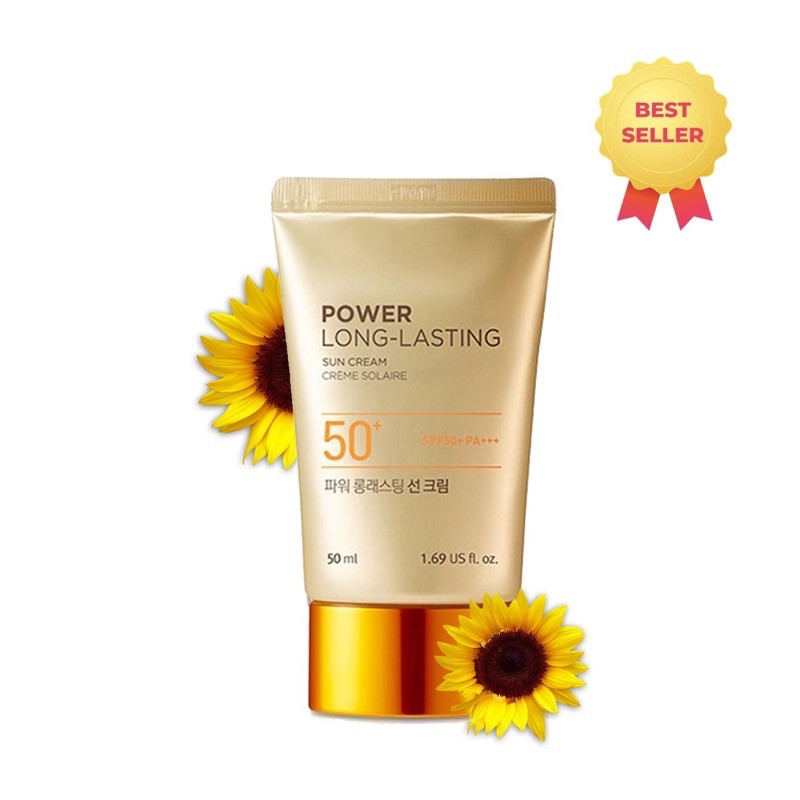 KEM CHỐNG NẮNG THE FACE SHOP NATURAL SUN ECO POWER LONG-LASTING SUN CREAM SPF50+ PA+++