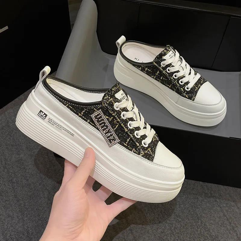 Dép Sandal Nữ Đế Dày Quai Ngang Dễ Thương