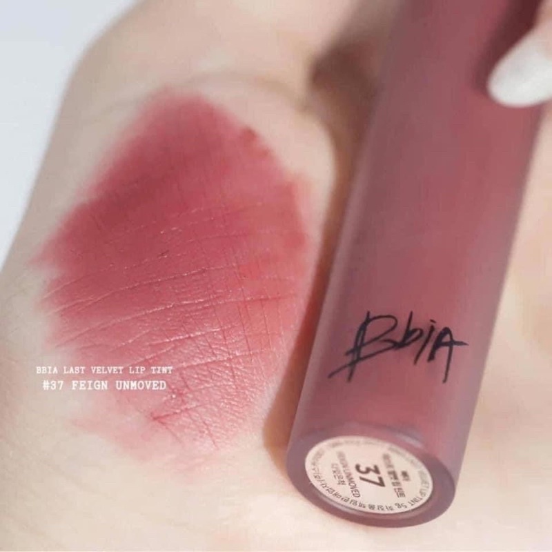 Son Kem Lì BBIA Last Velvet Lip Tint Version 8 màu 37