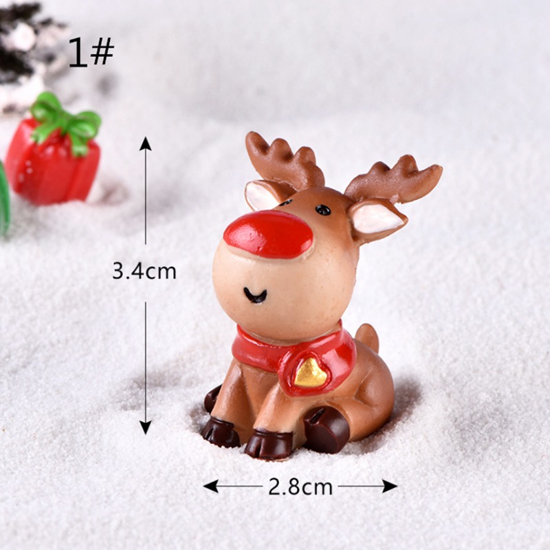 1 Mô Hình Tuần Lộc Đồ Chơi Trang Trí Sân Vườn