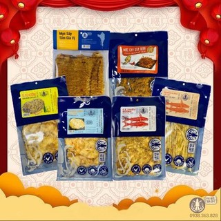 6 Loại Khô Hải Sản Đóng Gói Ăn Liền Thơm Ngon (Mực/Cá) Gói 70g/100g/120g - Đặc Sản Phú Quốc