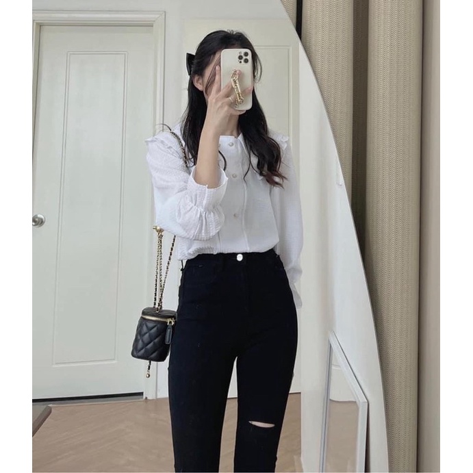 Áo bèo kẻ ❤️