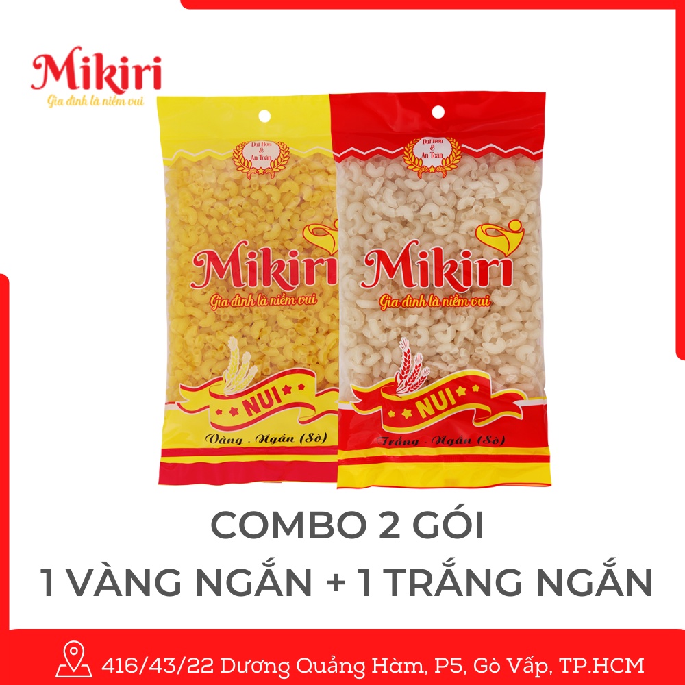 Nui Ngắn Mikiri 400g chất lượng