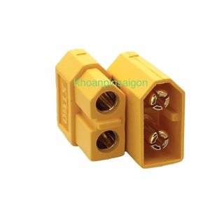 Jack cắm đầu nối XT60, bộ gồm: 1 jack đực và 1 jack cái