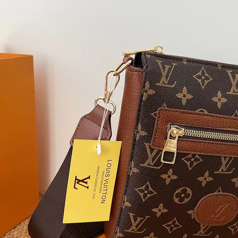 Túi Da Đeo Chéo Thời Trang Sang Trọng Cho Nam Nữ