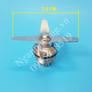 Lưỡi dao máy xay sinh tố Ominiblend jtc 6 cánh, 2 lưỡi vét