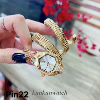 Đồng hồ nữ just cavalli rắn quấn tay, đầu đính pha lê - mặt 22mm