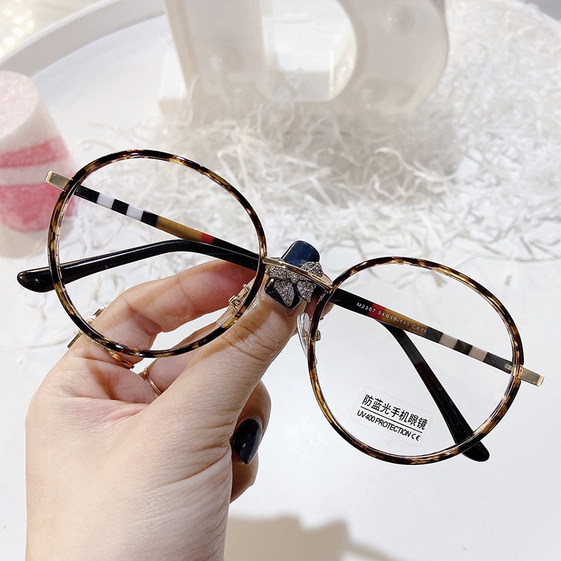 Mắt Kính Gọng Tròn Chống Ánh Sáng Xanh Thời Trang Cho Nam Nữjz2307 | BigBuy360 - bigbuy360.vn