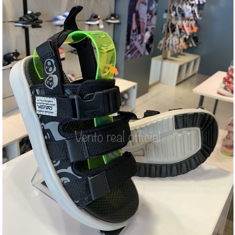 Giày Sandal Nam Nữ Vento Chính Hãng NB80 Ba Quai Ngang