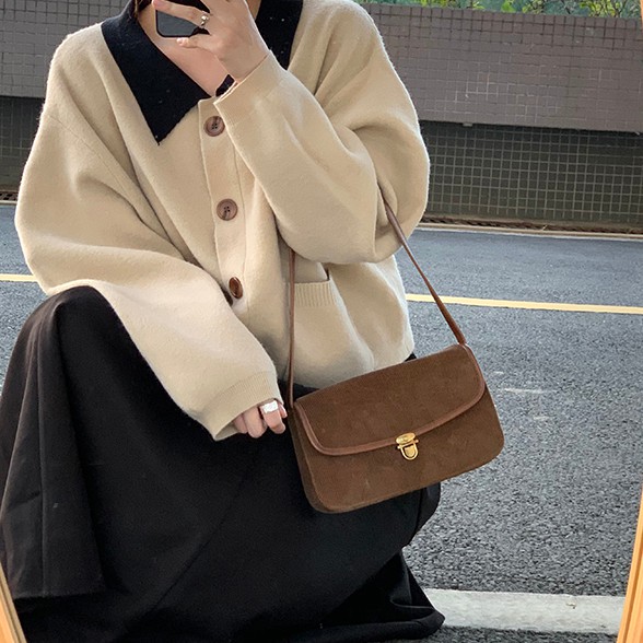 Túi Đeo Vai Nữ Vải Sợi To Xinh Xắn IELGY